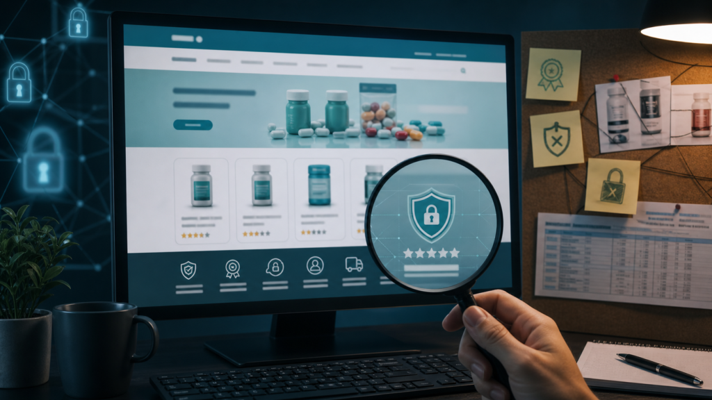 How counterfeit medicine websites manufacture online trust